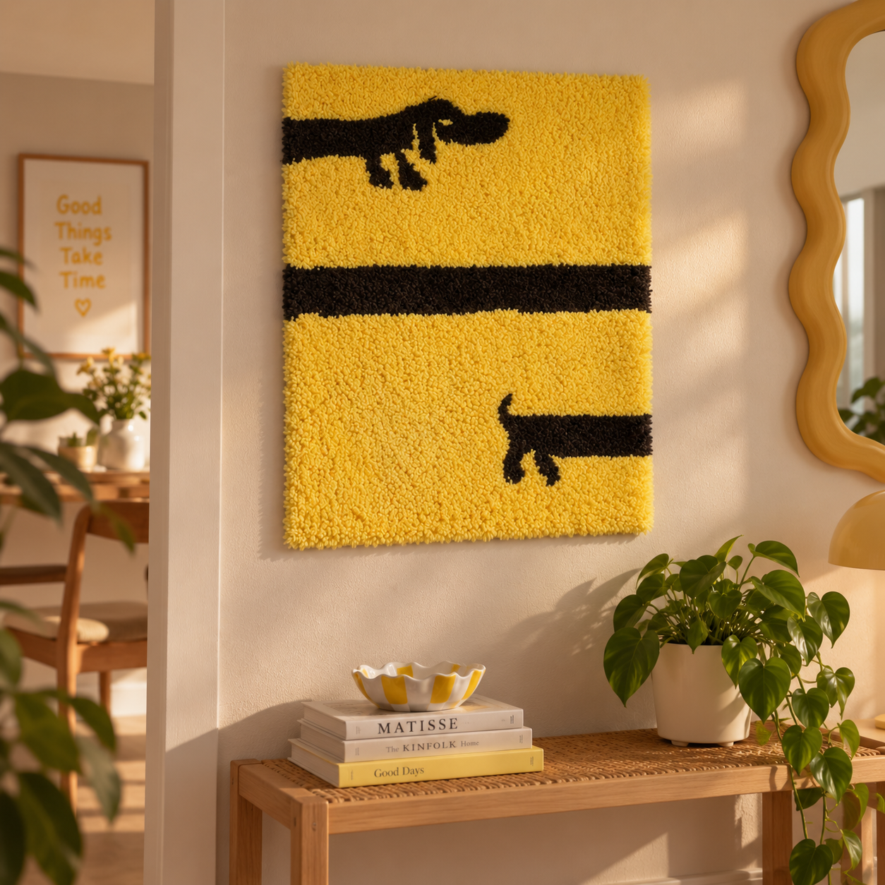 chien suacisse décoration