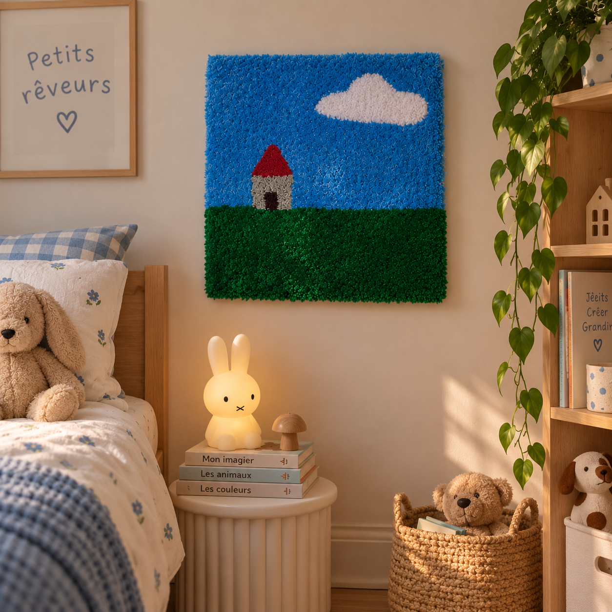 tapis maison enfant