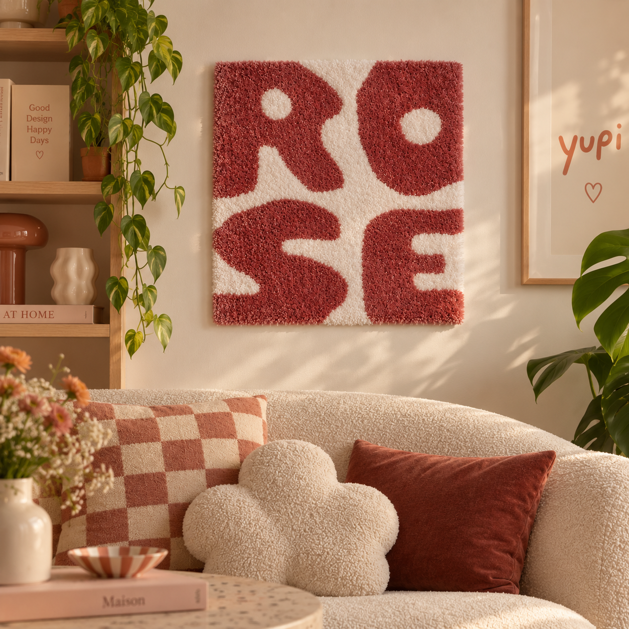 tapis Rose